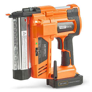 Pistola de Clavos Neumática Industrial para Bricolaje con Batería de 2Ah - Clavadora de Bobina Potente para Enmarcado, Cuerpo de Aluminio, 3-6 Meses de Garantía - Product Image 3