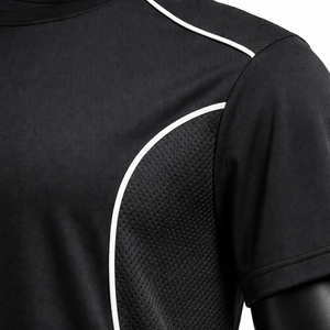 T-shirt de sport respirant à manches courtes pour homme avec logo personnalisé – Vêtement de sport élégant pour le sport et la mode décontractée (Adultes) - Product Image 6