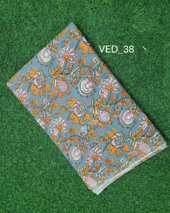 Tela de algodón estampada a mano de gran venta 2026 por yarda, tela suave y ligera para vestidos de mujer y costura a precio de fábrica - Product Image 5