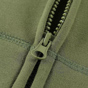 Sweat à capuche pour homme, prix raisonnable, produit phare, sweat à capuche tendance en polaire, sweat à capuche vert avec fermeture éclair, style sportif, mode streetwear, sweat à capuche haut de gamme - Product Image 6