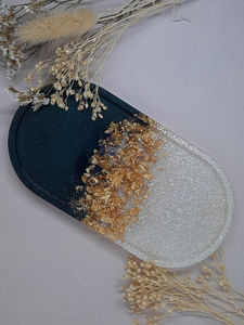 Plateau de service en résine de qualité supérieure, rectangulaire, pour aliments et café, fabriqué en Inde - Product Image 3