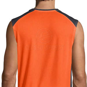 Camisetas sin Mangas para Hombre, Camiseta Deportiva Informal de Verano, Mezcla de Algodón, Estilo Musculoso - Product Image 6