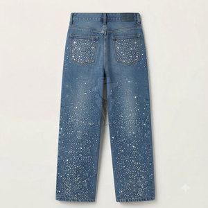 Straight Fit Comfortable Casual Men <b>Jeans</b> Pant High Quality Smooth Texture Fabric Perfect For Office <b>Work</b> And Casual Outings - Product Image 2