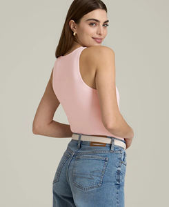 ชุดบอดี้สูทโยคะเอวสูงคุณภาพสูงสำหรับผู้หญิง ผ้าสแปนเด็กซ์/โพลีเอสเตอร์ ระบายอากาศได้ดี ความยาวปานกลาง สวมใส่สบายๆ สไตล์ลำลองและเก๋ไก๋สำหรับฤดูใบไม้ผลิ - Product Image 4