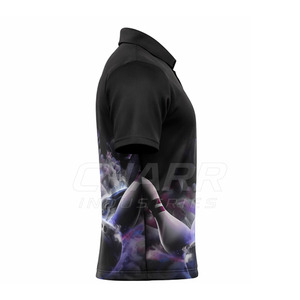 เสื้อโบว์ลิ่งแบบระบายอากาศได้ดี ขนาดพลัสไซส์ พร้อมการผสมสีที่ทันสมัย สามารถเลือกสีและขนาดได้ตามต้องการสำหรับการแข่งขันและสโมสร - Product Image 3