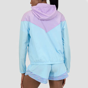 Conjunto de Chaqueta Impermeable y Cortavientos de Dos Piezas para Mujer, Diseño Deportivo Estampado, Talla Personalizada, Tejido de Memoria con Piel de Oveja - Product Image 4