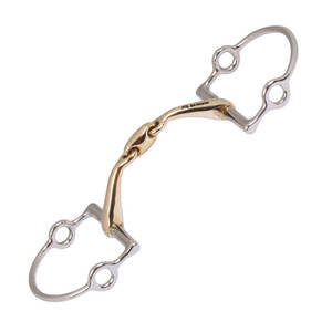 Bocado de Doble Boca Fija de Hierro Dulce de Alta Calidad para Carreras de Caballos, Equipo Ecuestre de Acero Inoxidable, Apto Enterprises - Product Image 4