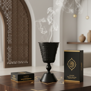 Collection de brûleurs à bakhoor modernes de luxe, porte-encens Oud en forme de coupe nordique, gobelet de designer pour parfum, décoration, OEM ODM, vente en gros - Product Image 5