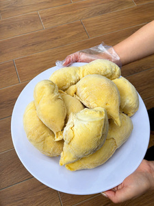 Durian Congelado IQF al por Mayor de Vietnam, 20 kg, Exportación a Granel, Paquete Estándar, Calidad Premium OEM, Etiqueta Privada, Envasado al Vacío, Forma Alargada - Product Image 1