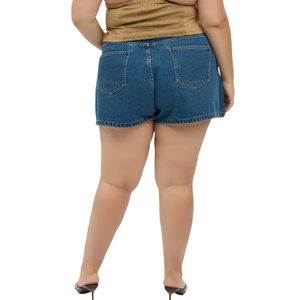 กระโปรงยีนส์ผู้หญิงไซส์ใหญ่ ขายส่ง ผ้าคุณภาพดีที่สุด ปรับแต่งได้ มีตัวอย่างฟรี - Product Image 3