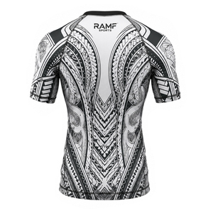 รับผลิตเสื้อรัดกล้ามแบบสั่งทำตามแบบของคุณเองสำหรับกีฬายิวยิตสู MMA BJJ  แบบซับลิเมชั่น ขายส่งสำหรับผู้ชายและผู้หญิง - Product Image 2