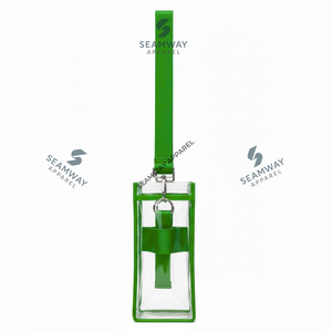 Sac fourre-tout transparent Chi Eta Phi Sorority, sac fourre-tout en vinyle transparent avec poignées d'épaule, sac de transport en PVC transparent approuvé pour les stades - Product Image 2