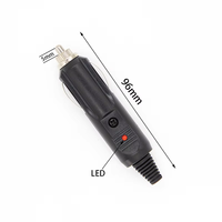 Câble d'alimentation pour allume-cigare de voiture 12V 24V avec connecteur DC pour la charge et l'éclairage automobile