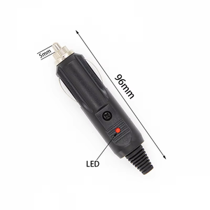 12V 24V Car Cigarette Lighter Camping Light Power <strong>Cable</strong> with DC Connector for Automotive Charging and Lighting Use - Product Image 5