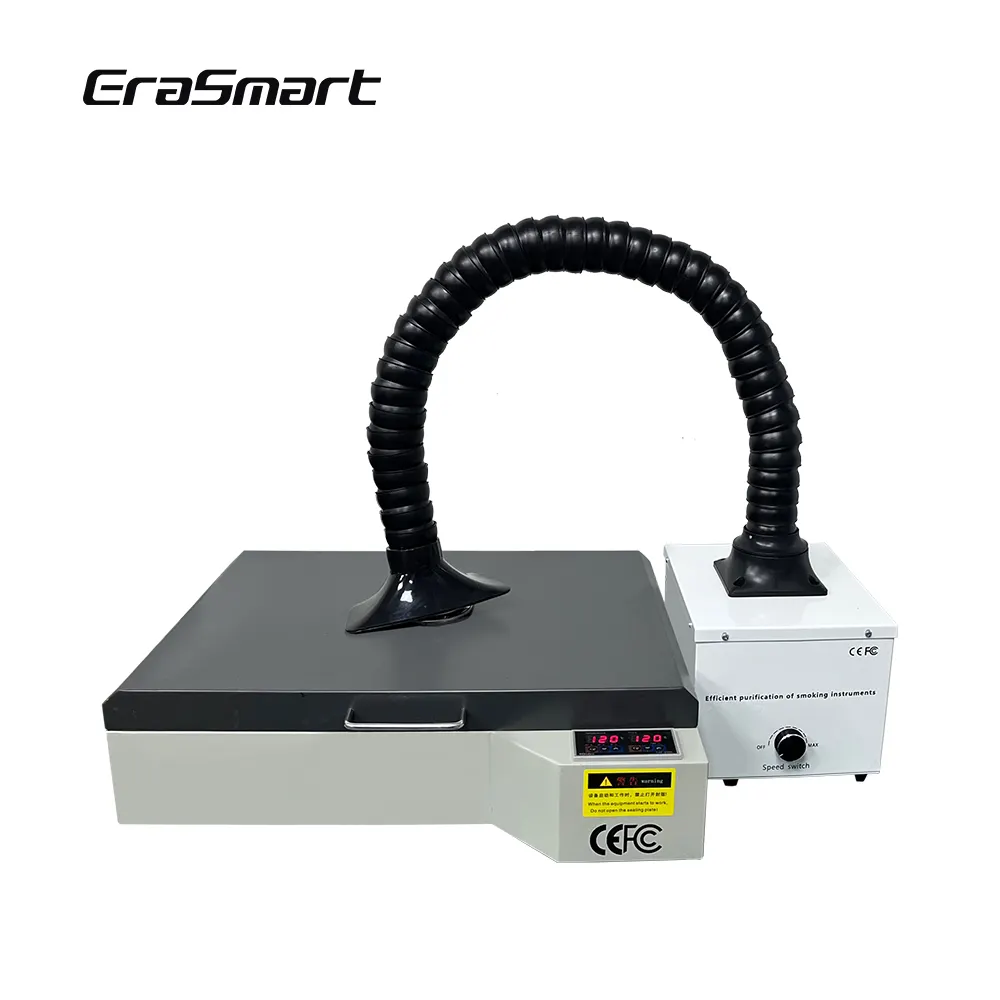 Erasmart Smeltpoeder Verwarming Drogen Dtf Uithardende Oven A2 A3 A4 Dtf Oven Met Luchtreiniger