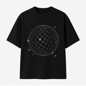 Camiseta con estampado reflectante creativo para hombre, camiseta de algodón de primera calidad, ropa informal holgada para el día a día, ropa suave de verano para el día a día - Product Image 3