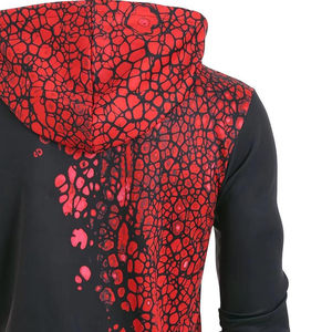 Sweat-shirt de sublimation haut de gamme, impression numérique couleur intégrale, logo personnalisé, texte, image, pull-over, streetwear, mode, sweat à capuche unisexe - Product Image 4