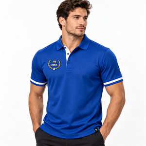 Camisa Polo Personalizada para Hombre, Ropa Casual de Manga Corta, Tejido Transpirable, Ligero, Cómodo, Ajuste Premium, Moda Masculina para el Día a Día - Product Image 1