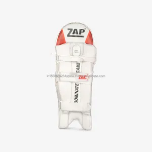 Protège-tibias de cricket ZAP Premium Royal Crown – Protection légère |   Mousse haute densité |   Protections de jambes professionnelles - Product Image 3