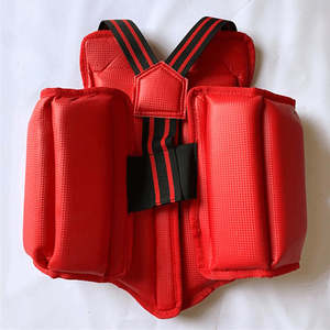 Protection corporelle de boxe la plus vendue, équipement sportif d'arts martiaux personnalisé, protège-poitrine de boxe à prix de gros - Product Image 1