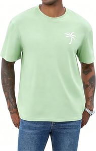 เสื้อยืดโอเวอร์ไซส์ผ้าฝ้ายแท้ 100% น้ำหนัก 220 กรัม พิมพ์ลายตามสั่งที่ไหล่ สไตล์ฮิปฮอป ไซส์พลัส ผ้าฝ้ายแท้ 100% ทรงบ็อกซี่ สำหรับผู้ชาย - Product Image 3