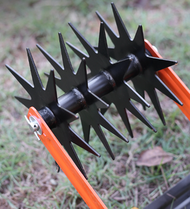 Cultivateur rotatif de <span class=keywords><strong>jardin</strong></span> robuste en acier au manganèse, motoculteur manuel réglable pour le mélange du sol et le désherbage - Product Image 4