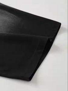 เสื้อยืดโอเวอร์ไซส์สีดำไล่เฉดประดับคริสตัลรูปพระอาทิตย์ พร้อมลายดาว สไตล์ฮิปฮอป สตรีทแวร์ แฟชั่น ผ้าฝ้าย 100% เสื้อยืดผู้ชาย - Product Image 4