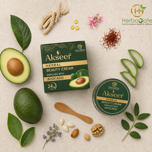 Crema de Belleza Herbal Akseer, Crema Facial Herbal Natural, Fórmula Botánica Hidratante, Cuidado Nutritivo, Textura Ligera - Product Image 6