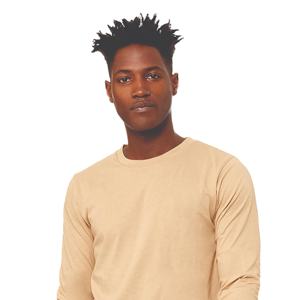 Camiseta de Manga Larga para Hombre de Alta Calidad, 100% Algodón, Tejido de Punto, Diseño Sólido Personalizado, Secado Rápido, Transpirable, Venta al Por Mayor - Product Image 2