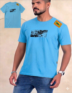 เสื้อยืดผู้ชายผ้าฝ้าย 100% พิมพ์ลาย DTF/DTG คุณภาพสูง ดีไซน์ล่าสุด เป็นมิตรต่อสิ่งแวดล้อมและกันยับ จากซัพพลายเออร์บังกลาเทศ - Product Image 6