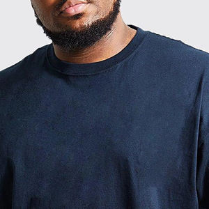 2026 High Quality Comfortable <b>Polyester</b>/cotton Mens O-neck Regular Fit Breathable Canvas Fitness T-shirts Custom Short Sleeve - Product Image 4