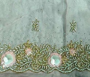 Traje indio-pakistaní prémium moderno de diseñador, sin coser y bordado a mano, para mujer - Product Image 2