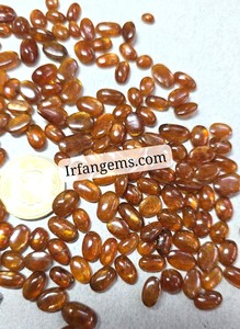 Kyanite orange de qualité supérieure, 100% naturelle, cabochon, pierre précieuse non montée pour la création de bijoux, cristal de kyanite orange. - Product Image 4