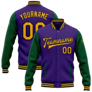 Wholesale Direct OMMIZ INDUSTRY Custom Black <b>Red</b>-Gray Bomber Full-Snap Varsity Letterman Two Tone <b>Jacket</b> - Product Image 4