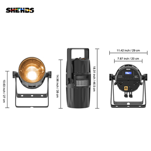 Heavy Duty 300W IP65 Outdoor LED Par Zoom <b>Light</b> Warm White Professional Stage <b>Light</b> for theater Event - Product Image 3