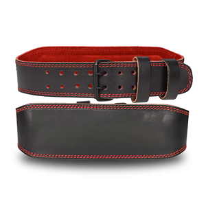 เข็มขัดยกน้ำหนักสำหรับผู้ชายและผู้หญิง เข็มขัดยกน้ำหนักหนัง เข็มขัดพยุงหลังสำหรับยกน้ำหนัก - Product Image 6