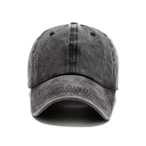 High Quality Promotional Custom Logo <b>Cap</b> Embroidery <b>Baseball</b> Hat 6-panel Hat Print With Embroidery for Men classic - Product Image 5