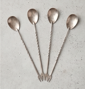 Stainless Steel Cocktail Stirrer Minimalist <b>Bar</b> Spoon For Mixing Drinks <b>Bar</b> <b>Tools</b> Durable Stirring Utensil - Product Image 5