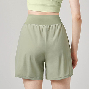 Hot Colors Manufacture Women Sporty Shorts Casual Wear Quick Dry Elastic Waist CustomLightweight Custom Short For Women - Product Image 5
