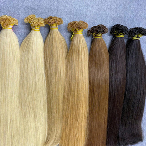 Vietnamese Luxury Virgin Flat Tip Hair Extensions 100% Human Hair Wholesale Invisible Natural Tip Machine Double Weft Raw Hair - Product Image 2