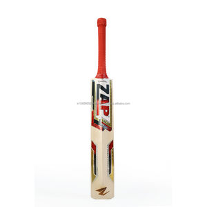 ZAP Classic Glider English Willow Wood Cricket Set Taille 1 Hard Ball Bat avec uniforme pour les sports et les allumettes - Product Image 1