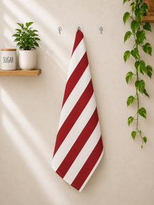 Striped Cotton <b>Kitchen</b> <b>Towel</b> Dish Rag Absorbent Woven Culinary Tea <b>Towel</b> for Home Cooking - Product Image 1
