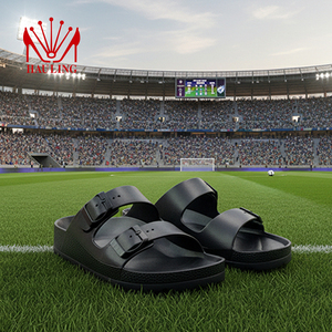 Chanclas estilo Birkenstock personalizadas de EVA inspiradas en la temporada de torneos de fútbol internacionales para suministro al por mayor. - Product Image 1