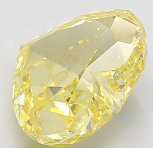 Diamante Amarillo Corte Corazón, Fantasía Vívida, VS1, de 6.20 a 6.30 Quilates, Gema Suelta para Fabricación de Joyería Fina Premium - Product Image 1