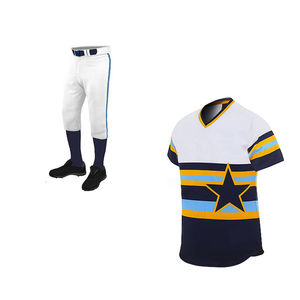Uniforme de baseball de haute qualité, meilleur design, vêtements d'équipe de qualité supérieure, prix de gros abordable, uniforme de baseball unisexe - Product Image 5