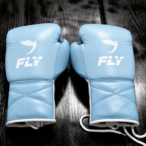 Gants de boxe FLY à lacets avec fermeture au poignet, en cuir véritable, poignées de maintien de qualité supérieure, équipement de boxe personnalisé unisexe - Product Image 6