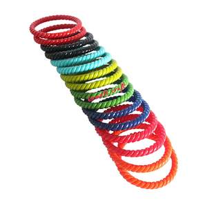Pulseras de resina hechas a mano para mujer, brazaletes de resina en capas de varios colores, joyería hecha a mano - Product Image 4
