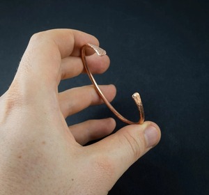 Handmade Woven <b>Copper</b> Bracelet Set Dainty Stacking <b>Bangles</b> Antique <b>Copper</b> Cuff Bracelet Pure <b>Copper</b> Hammered Classic Women's - Product Image 2