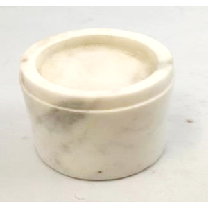 Marble Round Incense <b>Burner</b> Tabletop Indoor Decor Minimalist Design Durable Living Room All Seasons - Product Image 1