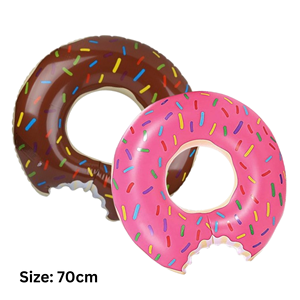 Bouée gonflable robuste de 70 cm pour tous les âges - Confortable pour la plage, les lacs et les piscines privées - Product Image 2